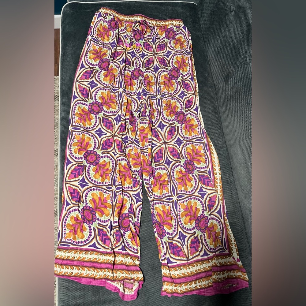 Haute Hippie Multicolor Patterned Pants